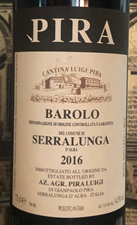 Pira Barolo Serralunga Bottle