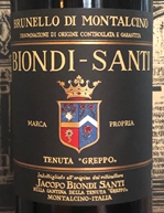 Biondi Santi Bottle