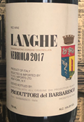 Produttori di Barbaresco Langhe Nebbiolo Bottle