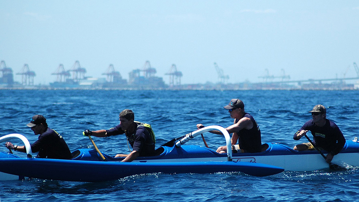 Chris Posthuma, Studio Manager AND Outrigger Canoe Paddler QuigleySimpson
